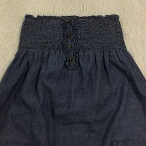 Mossimo Supply Co. Dresses - Mossimo blue denim strapless summer dress Mossimo Supply Co. Dresses - Mossimo blue denim strapless summer dress